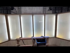 स्लाइडिंग फ्रेमलेस PDLC स्मार्ट ग्लास टेम्पर्ड PDLC स्मार्ट विंडो